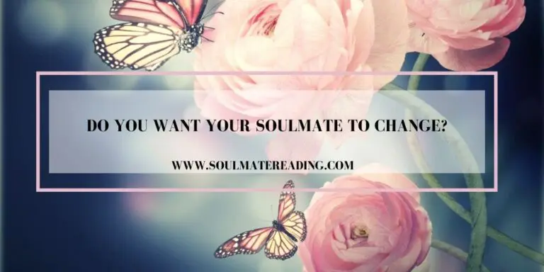 Do You Want Your Soulmate to Change?